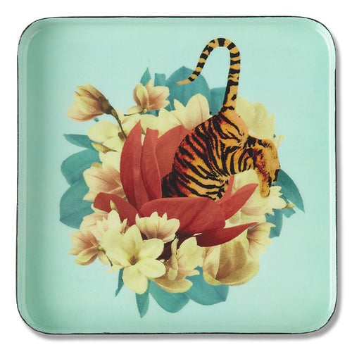 Tiger Flower trinket tray - DeFrenS