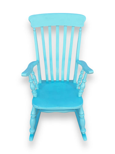 Blue Rocking Chair - DeFrenS