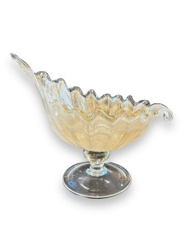 Murano Glass Shell Form Bowl - DeFrenS