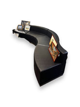 Cargar imagen en el visor de la galería, Black 4 Piece Round Bench - DeFrenS