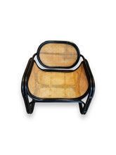 Cargar imagen en el visor de la galería, Black/Tan Bamboo Chair - DeFrenS