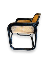 Cargar imagen en el visor de la galería, Black/Tan Bamboo Chair - DeFrenS