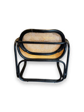Cargar imagen en el visor de la galería, Black/Tan Bamboo Chair - DeFrenS