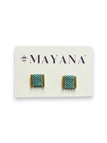 Mayana Jewelry, Turquoise Studs - DeFrenS