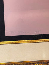 Cargar imagen en el visor de la galería, "Blue Gem" Framed Lithograph by R.C. Gorman - DeFrenS