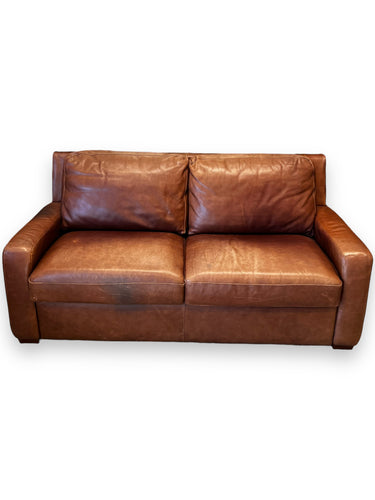 Leather (American Leather) Sleeper Sofa - DeFrenS