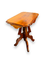 Cargar imagen en el visor de la galería, Antique Eastlake Renaissance Revival Side Table - DeFrenS