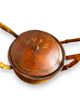 Charger l'image dans la galerie, Chinese Carved & Bent Bamboo Handle Tea Pot with Lid Large - DeFrenS