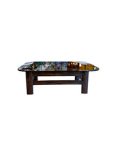 Load image into Gallery viewer, MCM Dark Wood Coffee Table