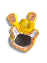 Lade das Bild in den Galerie-Viewer, Yellow Emile Gallé Cat Statue