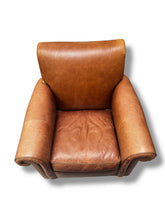 Load image into Gallery viewer, Bernhardt Leather Chair & Ottoman - DeFrenS