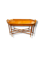 Cargar imagen en el visor de la galería, Wood Tray w/ Legs Table