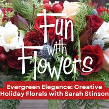 Lade das Bild in den Galerie-Viewer, Evergreen Elegance: Creative Holiday Florals
