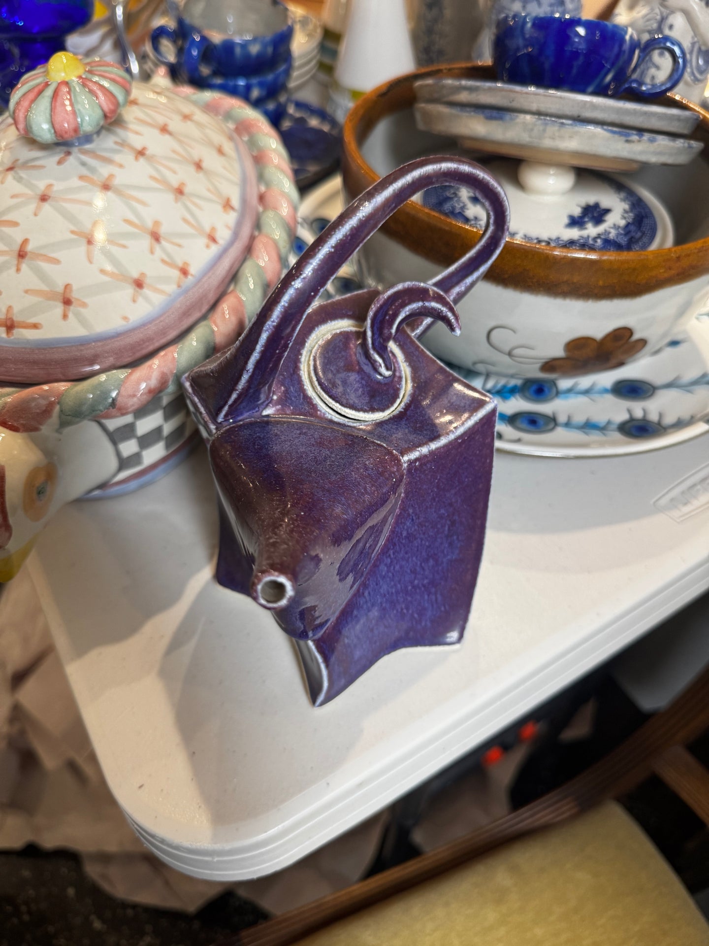 Mary Dorsh Purple Tea Pot