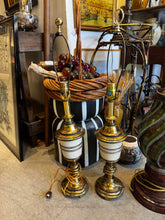 Cargar imagen en el visor de la galería, Pair of Brass Stiffel Lamps - DeFrenS
