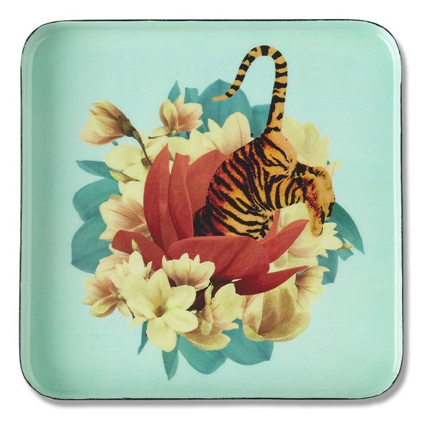 Tiger Flower trinket tray - DeFrenS
