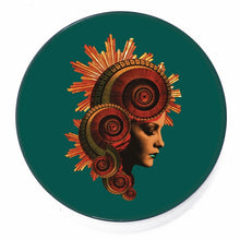 Load image into Gallery viewer, Muse set of 4 ceramic coasters - DeFrenS

