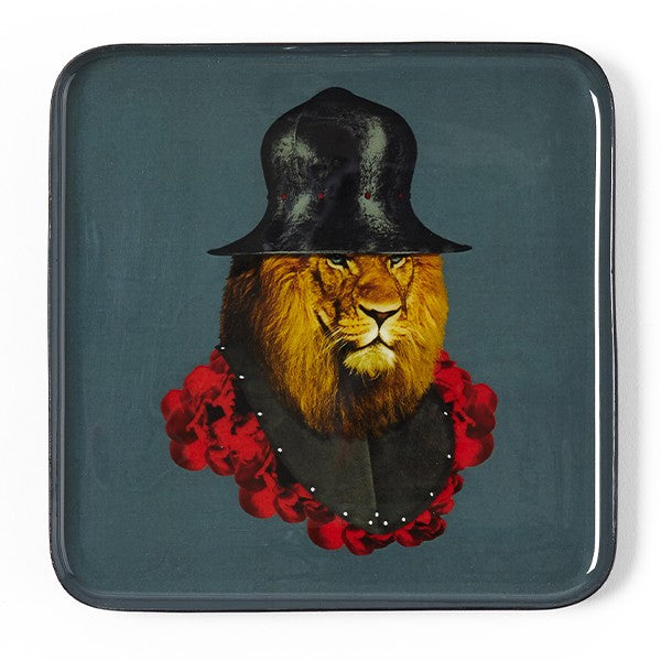 Lion Quichotte trinket tray - DeFrenS