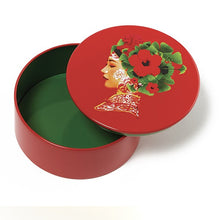 Load image into Gallery viewer, Lotus Round Tin Box - DeFrenS
