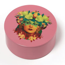 Load image into Gallery viewer, Rosana Round Tin Box - DeFrenS
