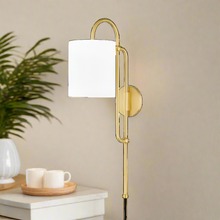 Load image into Gallery viewer, Mitzi Caroline Plug-in Sconce - DeFrenS
