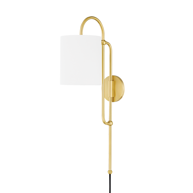 Mitzi Caroline Plug-in Sconce - DeFrenS