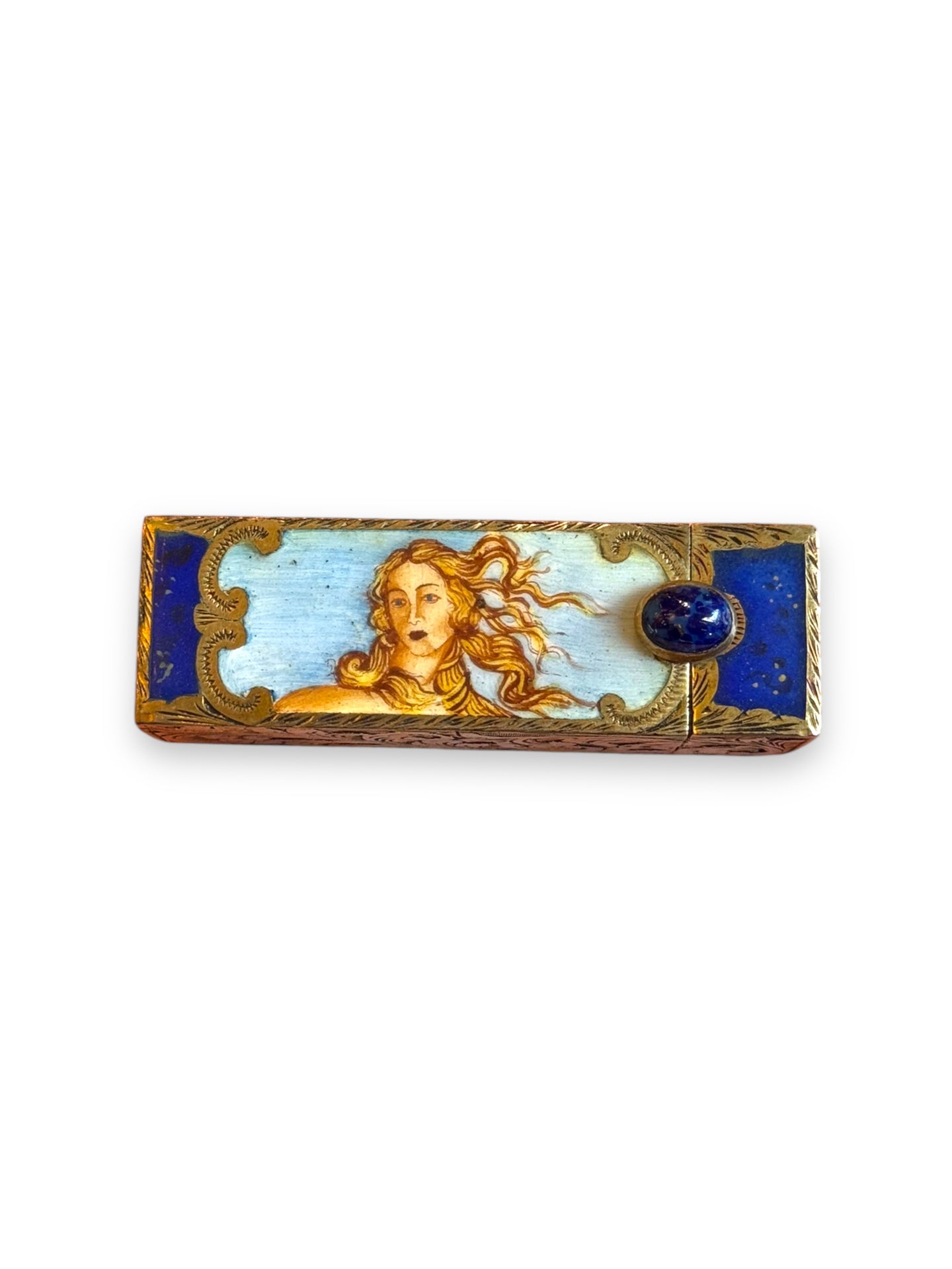Italian 800 Silver Lipstick Holder - DeFrenS 