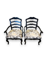 Charger l&#39;image dans la galerie, Set of 2 - French Ladder Back Chairs
