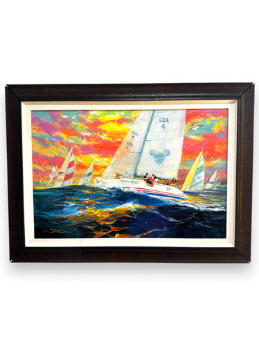 James Coleman Disney Art in Boat - DeFrenS
