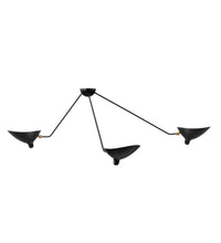 Cargar imagen en el visor de la galería, Three-Arm Mouille Ceiling Lamp - DeFrenS
