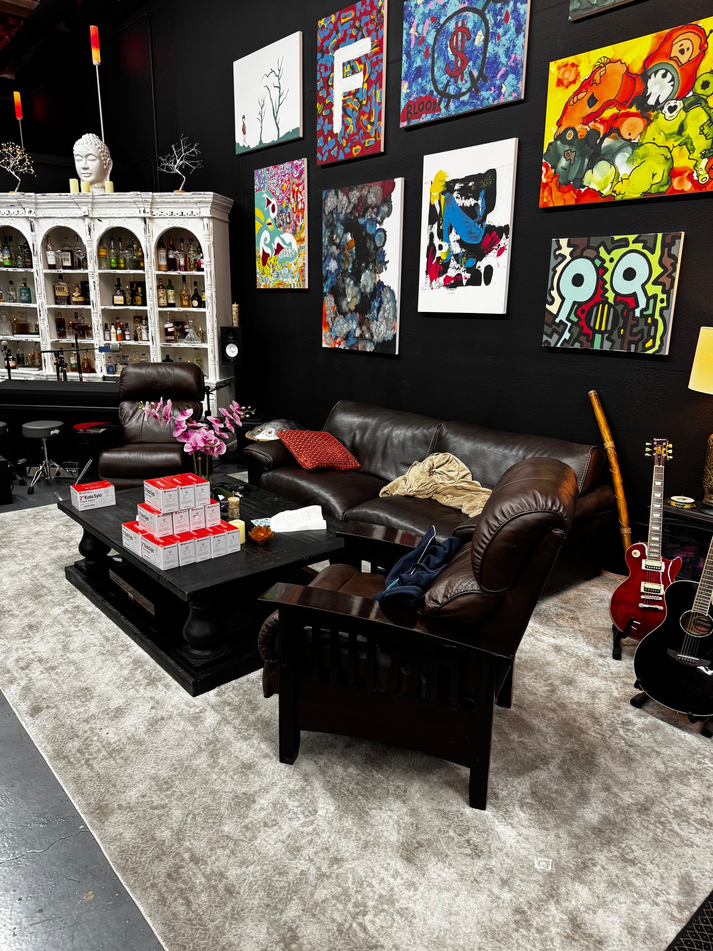 RH Black Coffee Table - DeFrenS