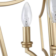 Lade das Bild in den Galerie-Viewer, Gold Cage Pendant Light - DeFrenS

