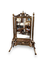 Charger l&#39;image dans la galerie, Vintage Brass Swivel Mirror - DeFrenS
