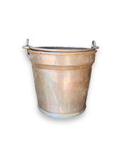 Load image into Gallery viewer, copper bucket with handle
