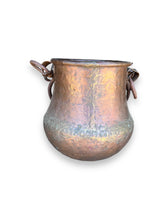 Load image into Gallery viewer, hammered copper pot
