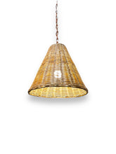 Carica l&#39;immagine nel visualizzatore di Gallery, Serena &amp; Lily Wicker Taper Pendant Light - DeFrenS
