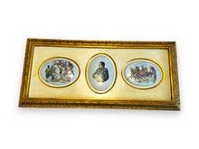 Cargar imagen en el visor de la galería, Limoge Framed Napoleon &amp; Ses Battalions Plaque - DeFrenS
