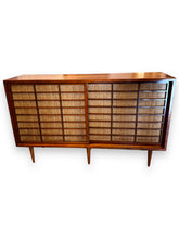 Cargar imagen en el visor de la galería, Mid Century Credenza with Sliding Doors - DeFrenS
