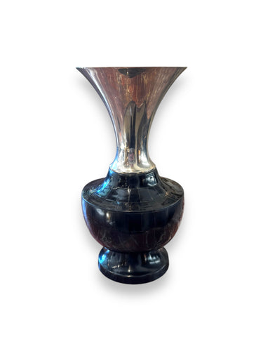 Black & Silver Vase - DeFrenS