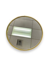 Load image into Gallery viewer, West Elm Gold Round Mirror
