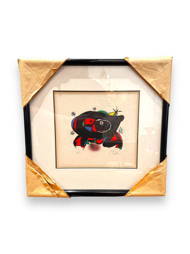 Revolution Lithograph by Joan Miro - DeFrenS