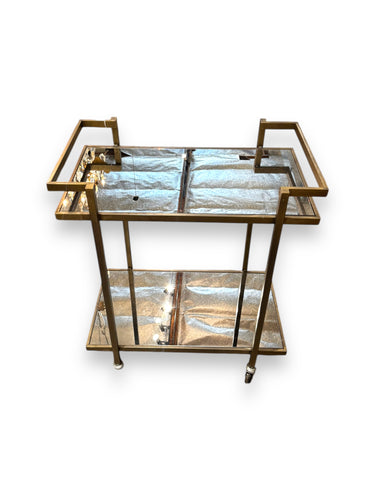 Glass Bar Cart - DeFrenS
