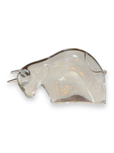 Steuben Glass Bull - DeFrenS