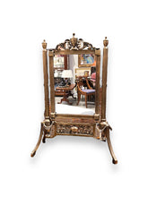 Lade das Bild in den Galerie-Viewer, Vintage Brass Swivel Mirror - DeFrenS
