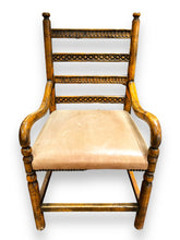 Cargar imagen en el visor de la galería, Hand Carved High Back Arm (set of 2) Chairs - DeFrenS
