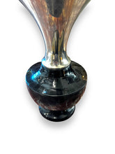 Load image into Gallery viewer, Black &amp; Silver Vase - DeFrenS
