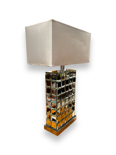 Mirrored Base Lamp - DeFrenS