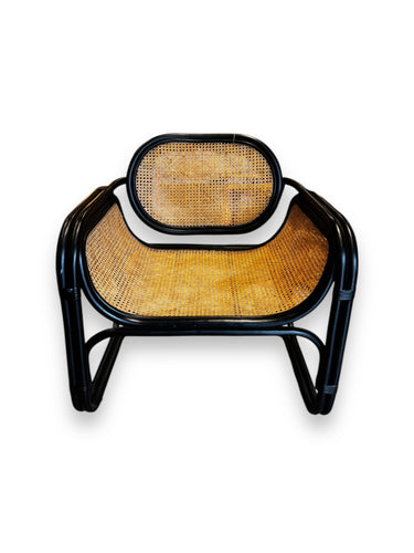 Black/Tan Bamboo Chair - DeFrenS