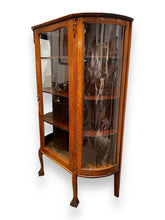 Load image into Gallery viewer, Antique Oak Curio Cabinet - DeFrenS

