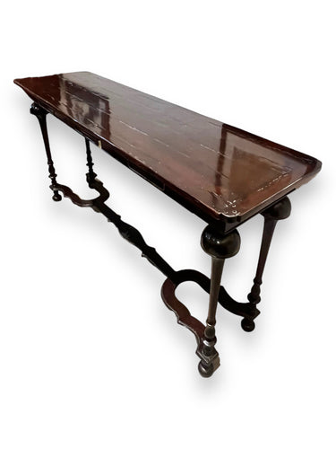 3 Drawer Dark Wood Table - DeFrenS